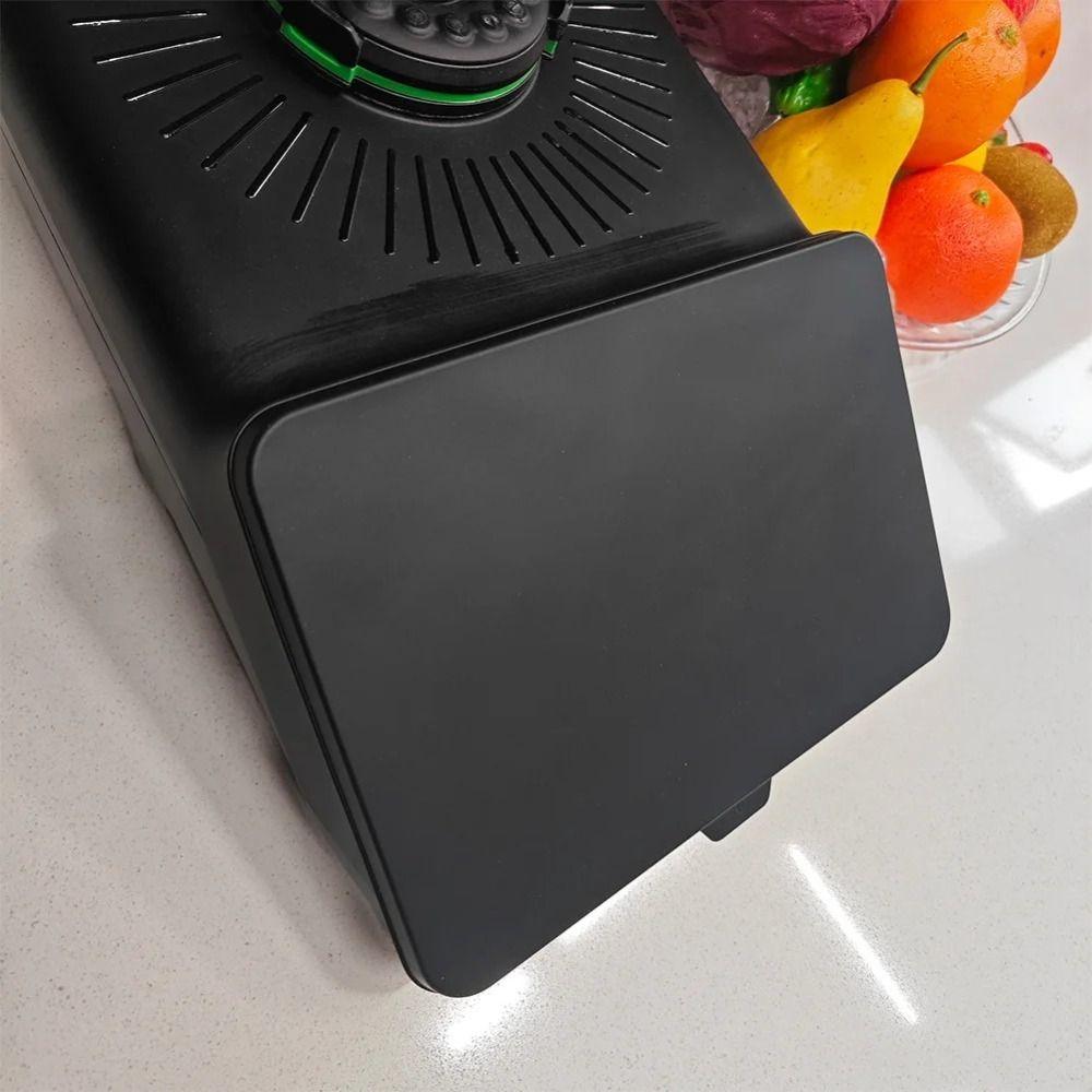 Silikonskärmskydd Svart reptåligt skyddslock Displayskyddsplatta för Thermomix TM7 Köksredskap