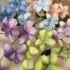 Real Touch Fake Daylily Branches 5-head Simulation Decorative Bouquet  Home Decor
