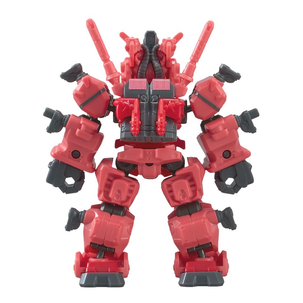 Rotes Gundam Baustein-Set für Kinder ab 8 Jahren - Roboter Actionfigur Spielzeug