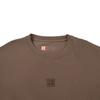 Li Ning Simple Versatile Solid Color Embroidered Casual T-Shirt Unisex Tops Clay-Brown AHSWD09-5