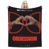 Funny Obsession Horror Movie Blanket Soft Flannel Relax Throw Blanket Machine Washable