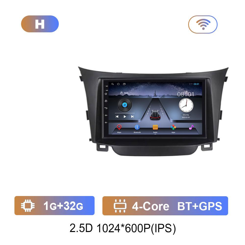 

Android 14 for Hyundai i30 Grand Elantra Grant 2011 - 2017 GPS Navi BT Car Radio Video Multimedia Player WiFi 4G DSP Stereo
