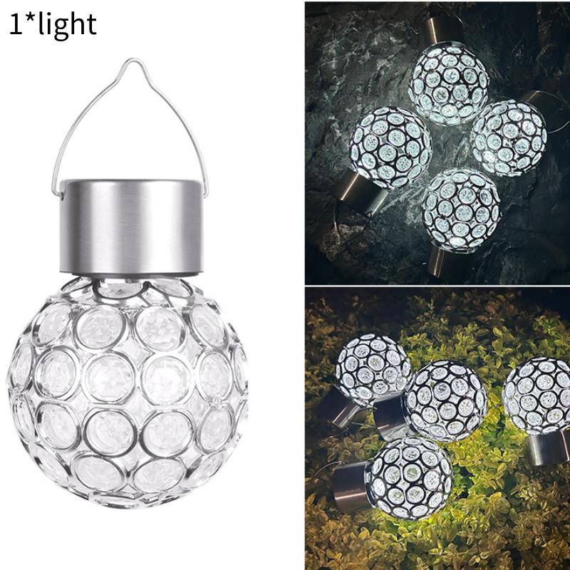 

Solar Ball Lights Power Garden Bedroom Home Led Hanging Light Decorative Outdoor White Light