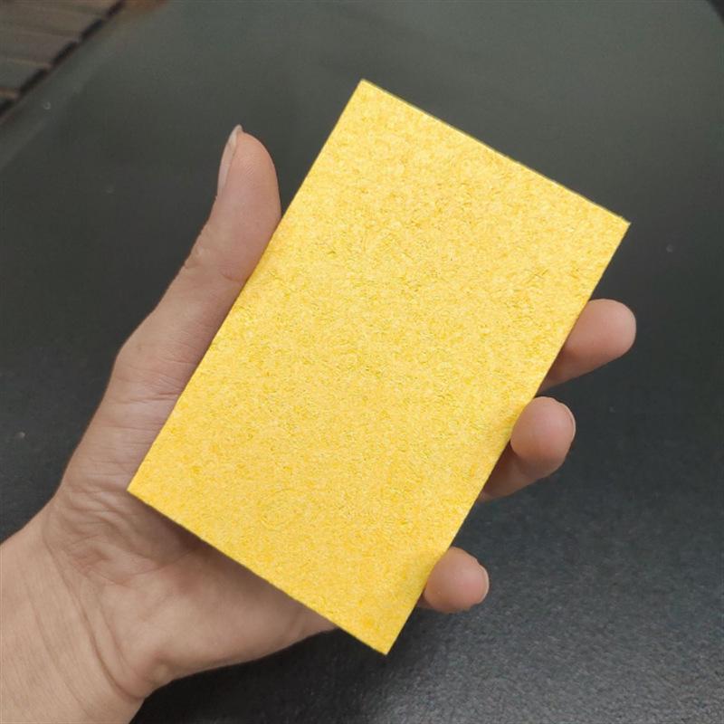 Eco-Friendly Wood Pulp & Cotton Magic Eraser Sponge - Absorbent, Degreasing, Scouring Pad