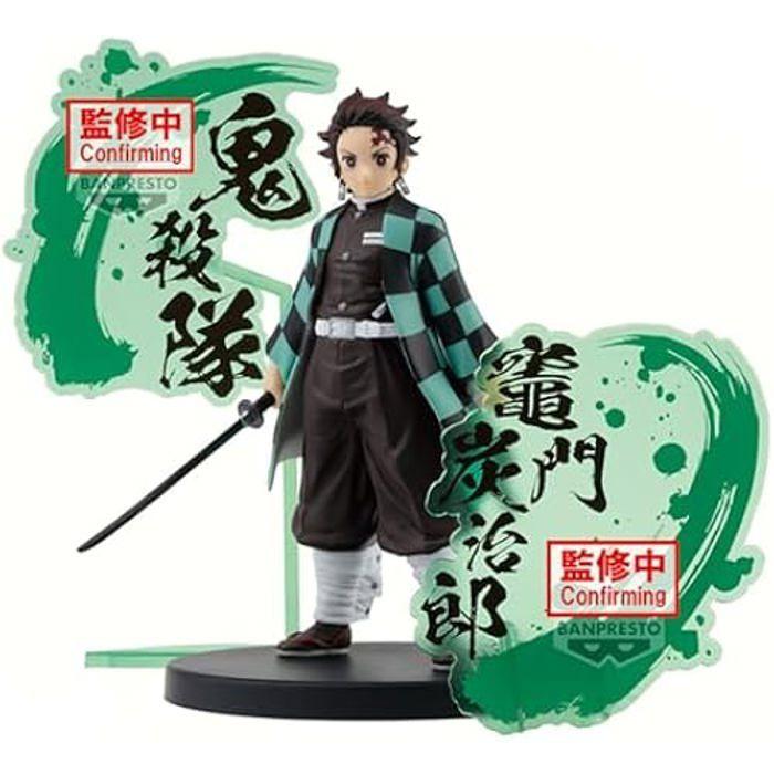 Statue - banpresto - bp89828p - kamado tanjiro - 17 cm - multicolore - intérieur