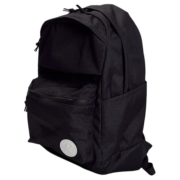 New Converse Polyester Backpack Unisex Black 10004283-A06
