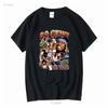 50 Cent T Shirt Hip Hop New York Vintage Retro Rap Y2k LA Vintage Washed Casual Comfortable Soft Unisex Homme Breathable