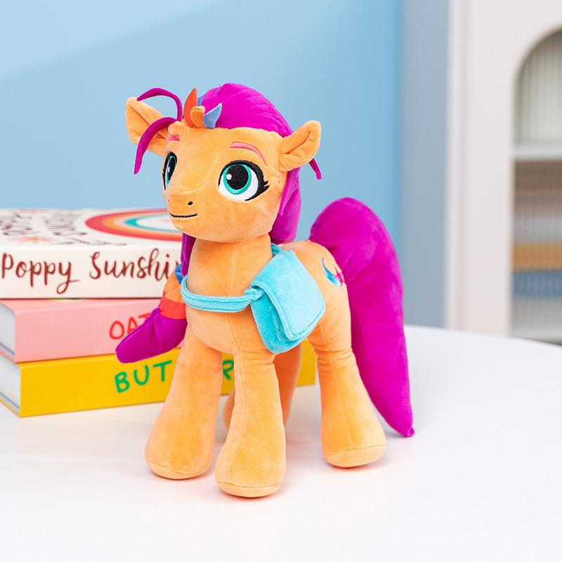 

Pony Plush Toy For Kids With Pp Cotton Filling Soft Animal Doll Gift For Children Xi Yue