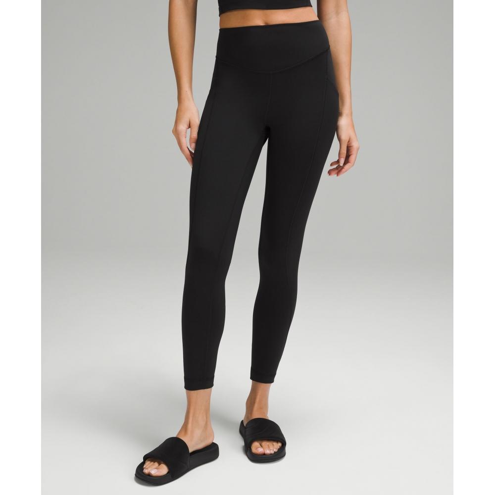 

Lululemon WUnder Under Smoothcover Tight With Pockets 25 Black 0
