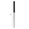 Safe Food Sticks for Home Hotel Lightweight Tableware Chopsticks Metal Chopstick Kitchen Tool