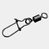 40 Pcs Stainless Steel Fishing Connector Pin Bearing Rolling Swivel Snap In Box Fishing Tackle Accessories For Lure Hook