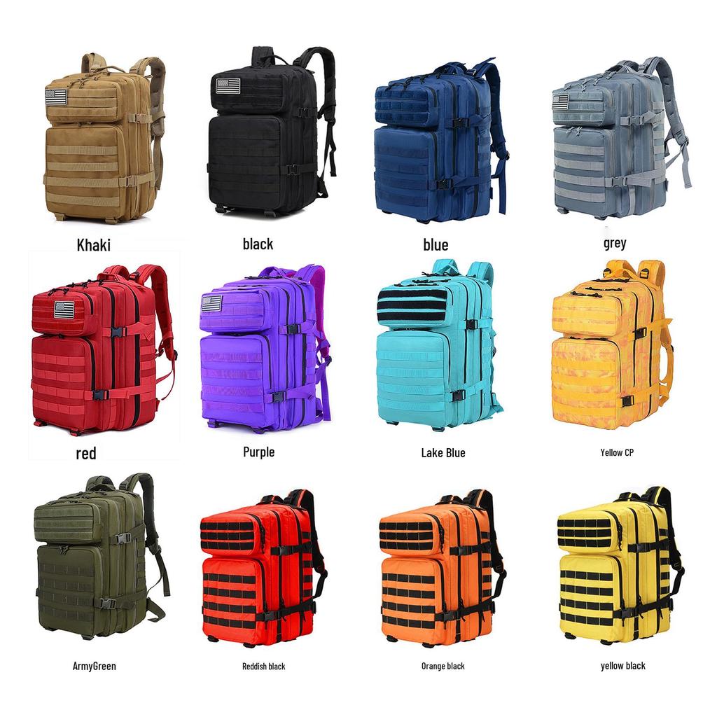 Breathable Outdoor Mountaineering Backpack: Travel, Fitness, Tactical, and Daily Computer Bag