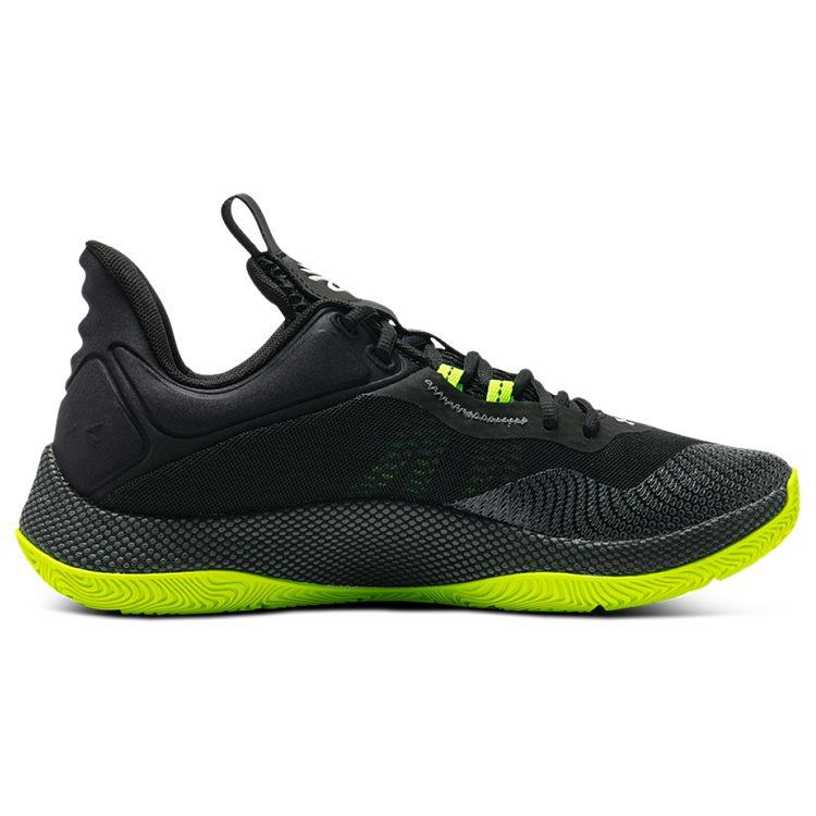 Under Armour Curry Flow 9 Black Lime Green Men's 3024878001
