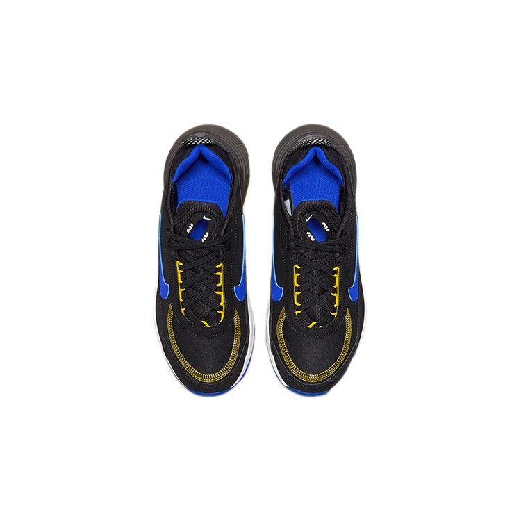 Nike Air Max 2090 Lightweight Cushioning Low Top Kids Running Shoes Kids Running Shoes Black Blue Yellow DH9738-005