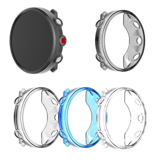 Watch Protective Case Transparent Anti-fall TPU Smart Watch Shell Protector Cover for Polar Vantage M/M2