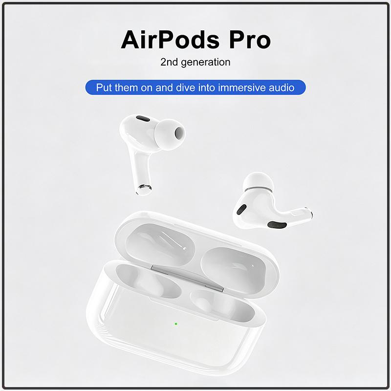 Căști True Wireless AirPods Pro 2 Generația a 2-a Împerechere Automată Izolare Fonică Căști In-ear Cu Accesoriu de Încărcare Type-C