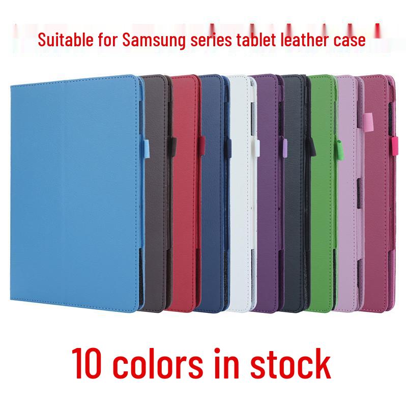 Protective Leather Case for Samsung Tab S/A/P Series 7'', 8'', 10.1'', 10.5'' Tablets