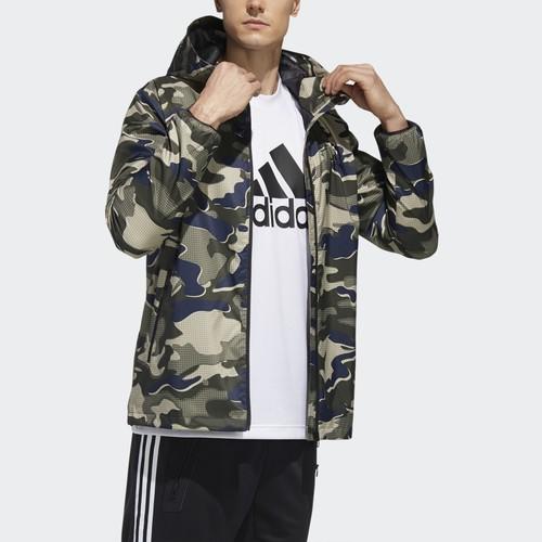 adidas Camouflage Sports Hoodie Jacket International Version Men's Camouflage