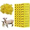 100pcs Convenient Sheep Ear Tags Multi-color Goat Ear Tags  Ear Tags for Goats