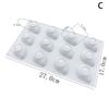 Kreative Obstserie Silikonform Mangoform Zum Backen Schokolade Mousse Kuchen Eis Dessert Antihaft-Backform Kuchen