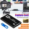 USB 3.0 4K HDMI-Compatible Capture Card 1080P 60FPS Game Capture Card Gaming Capture Card for Streaming Works for PS4/Camera/PC