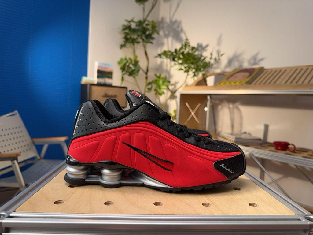 Neymar Collaboration Men's Outdoor Air Cushion Running Shoes with Colorful Columns - Unisex Sports SHKOX R4