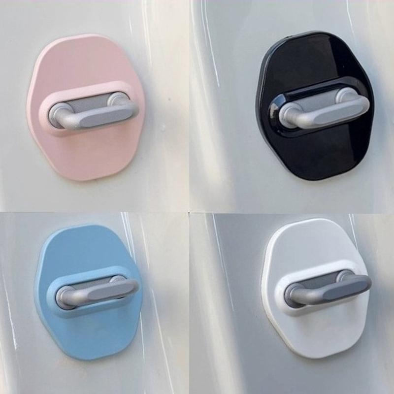 For BYD Seagull Dolphin Mini Surf Car Door Lock Protection Cover Anti rust Anti-Collision Shock Absorbing Pad Decor Accessories
