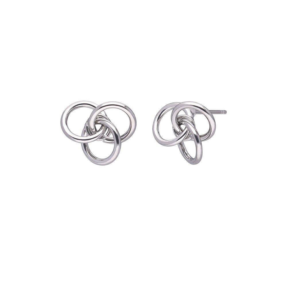 [Worn by Stayc Si-eun, Se-eun, and Billlie Moon Soo-ah] Triple Round Ring Earrings