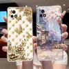 Lucky Bright Painted Cover For Vivo Y52s 5G/IQOO U3/Y72 5G (India)/Y31s 5G Bumper Soft Jelly TPU Clear Shockproof Funda