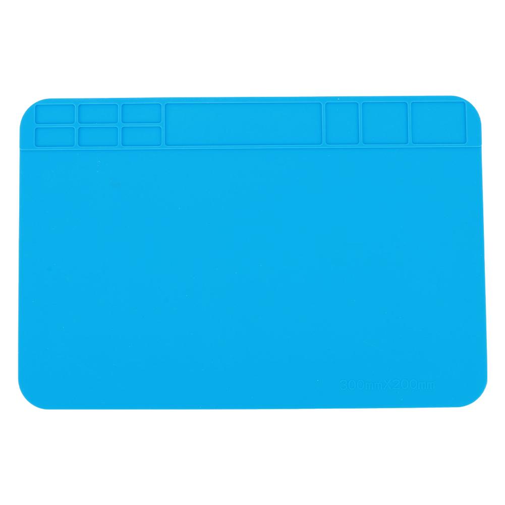 Silicon Soldering Station Mat Anti-static Heat-Resistant Work Pad Desk Platform Magnetic Soldering Mat BGA Soldering Station