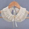 Fashion Sequins Beaded Plastic Masonry Lace Collar DIY Women's Clothing Corsage One-piece Skirt Shopping Trip Wild Decoration