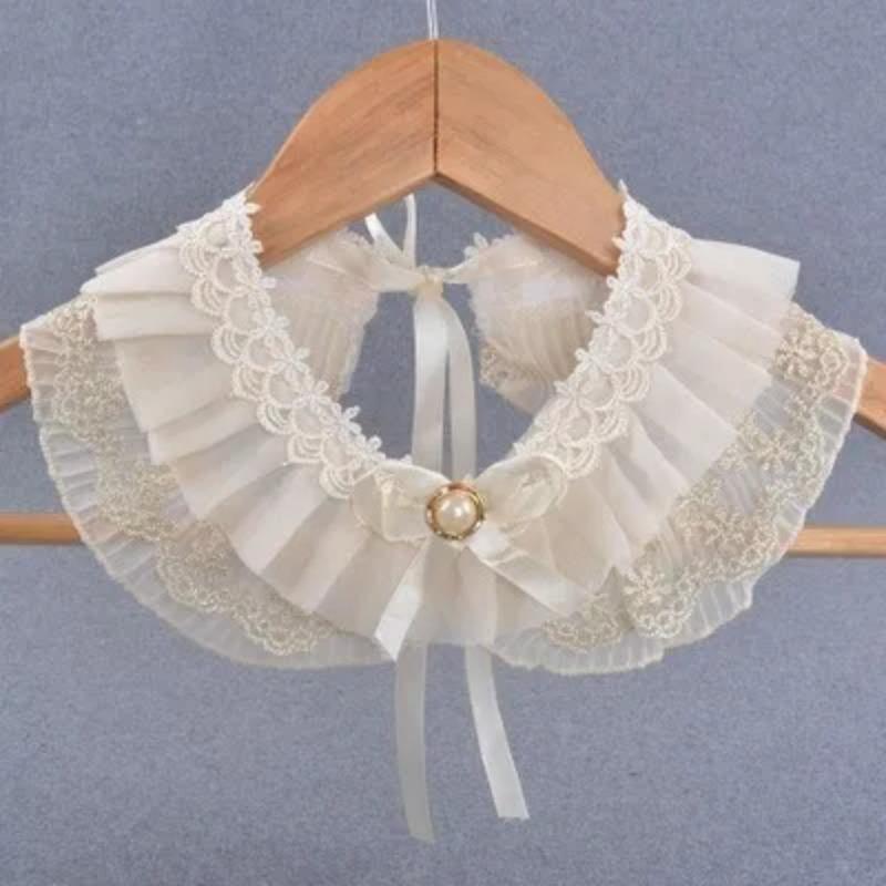 Fashion Sequins Beaded Plastic Masonry Lace Collar DIY Women's Clothing Corsage One-piece Skirt Shopping Trip Wild Decoration