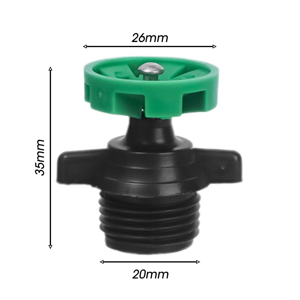 Automatic Rotation Nozzle Watering Irrigation Rotating Nozzle 360° Watering Nozzle for Garden Lawn Flower Vegetable Irrigation