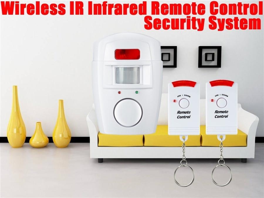 Home Security PIR MP Alert Infrared Sensor Motion Detector Anti-Theft Alarm Monitor Wireless Alarm S