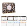 Countdown English  Desk Calendar Efficient Scheduling Table  Planner Calendar  Office Supplies