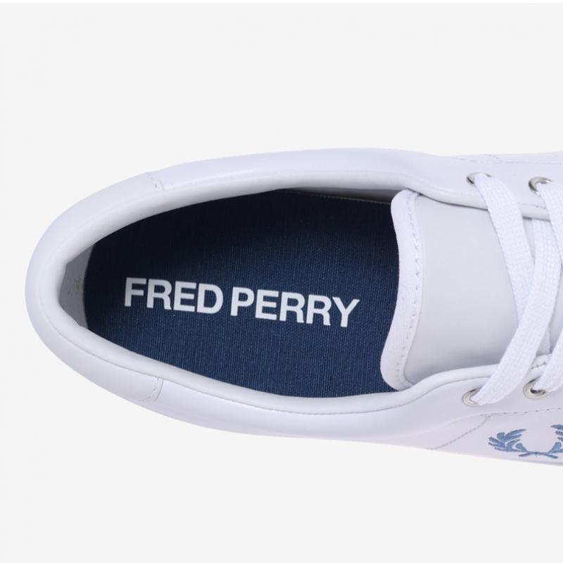 Fred Perry Unisex Leather Sneakers Underspin Leather Sfpu2334343 T65