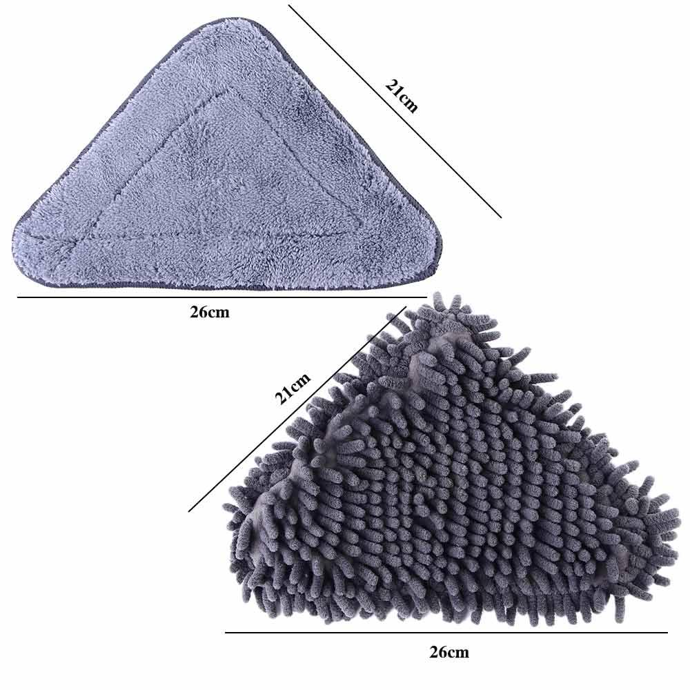 Wash Floors Clean Tool Flat Microfiber Dust Mop Mop Head Mop Accessories Triangle Rag