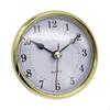 Clock Insert Round Mini 8cm Replacement for Living Room Guest Classroom Arabic Number