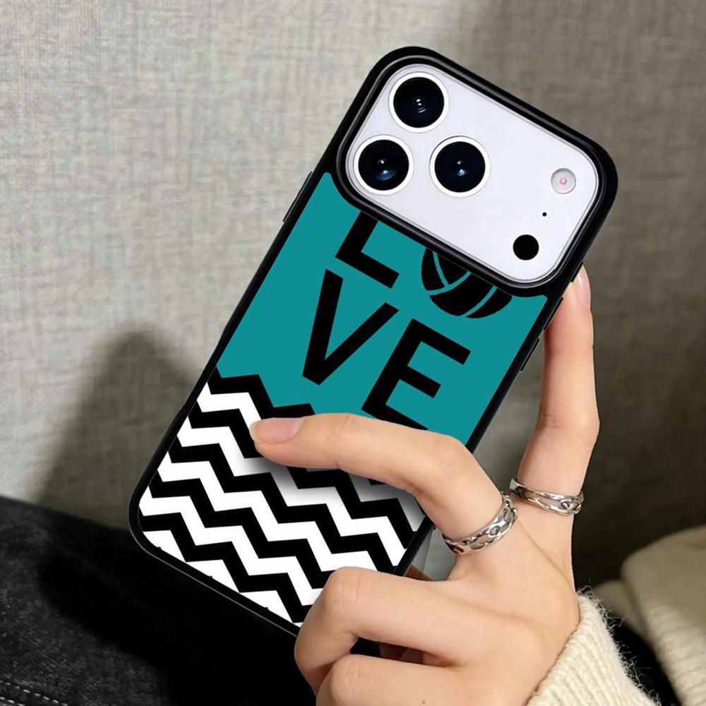 Capa Case for iPhone 17 Air 16 Pro Max 15 Plus 11 13 Mini 14 12 Back Phone Cover Volleyball Sports fashion
