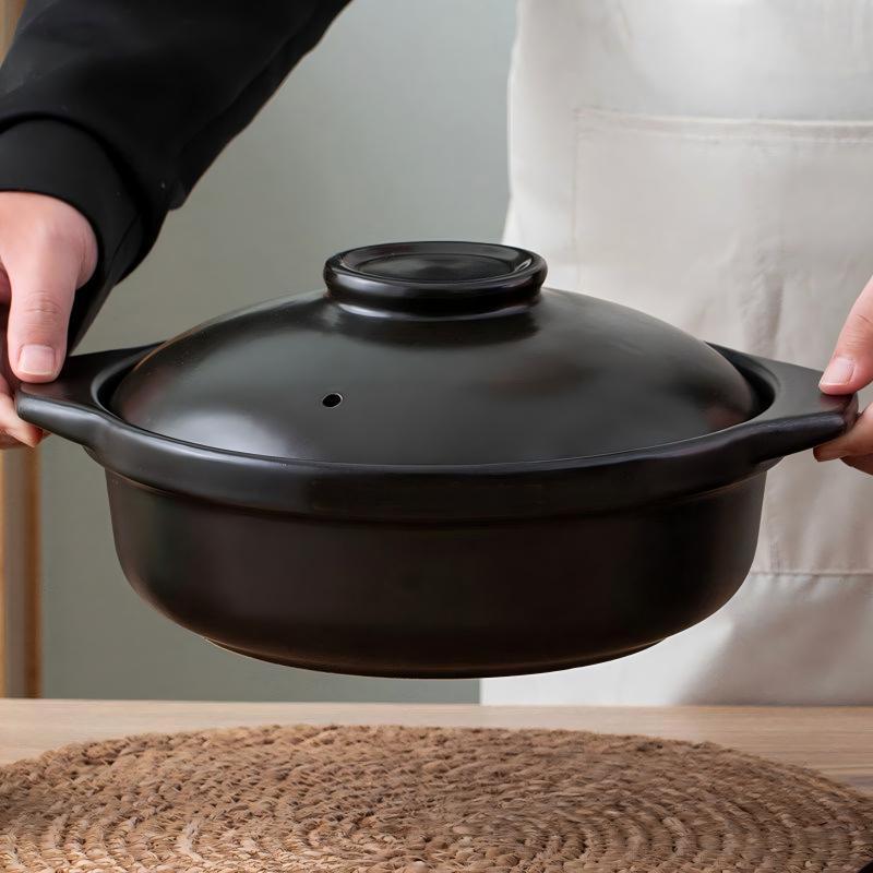 Drui'en High-Temperature Ceramic Stew Pot