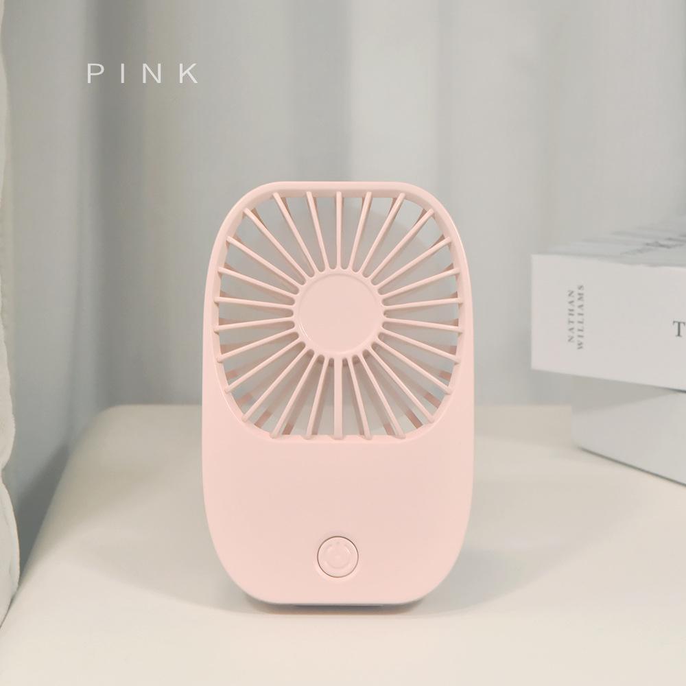 

Портативный USB мини-вентилятор, портативный карманный вентилятор, офисный вентилятор для общежития, настольный вентилятор, уличный дорожный охладитель воздуха, скорость ветра розовый