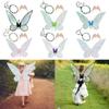 Sparkle Fairy Wings Halloween Costume Butterfly Wings with Flower Crown & Elf Ears  Party Favor