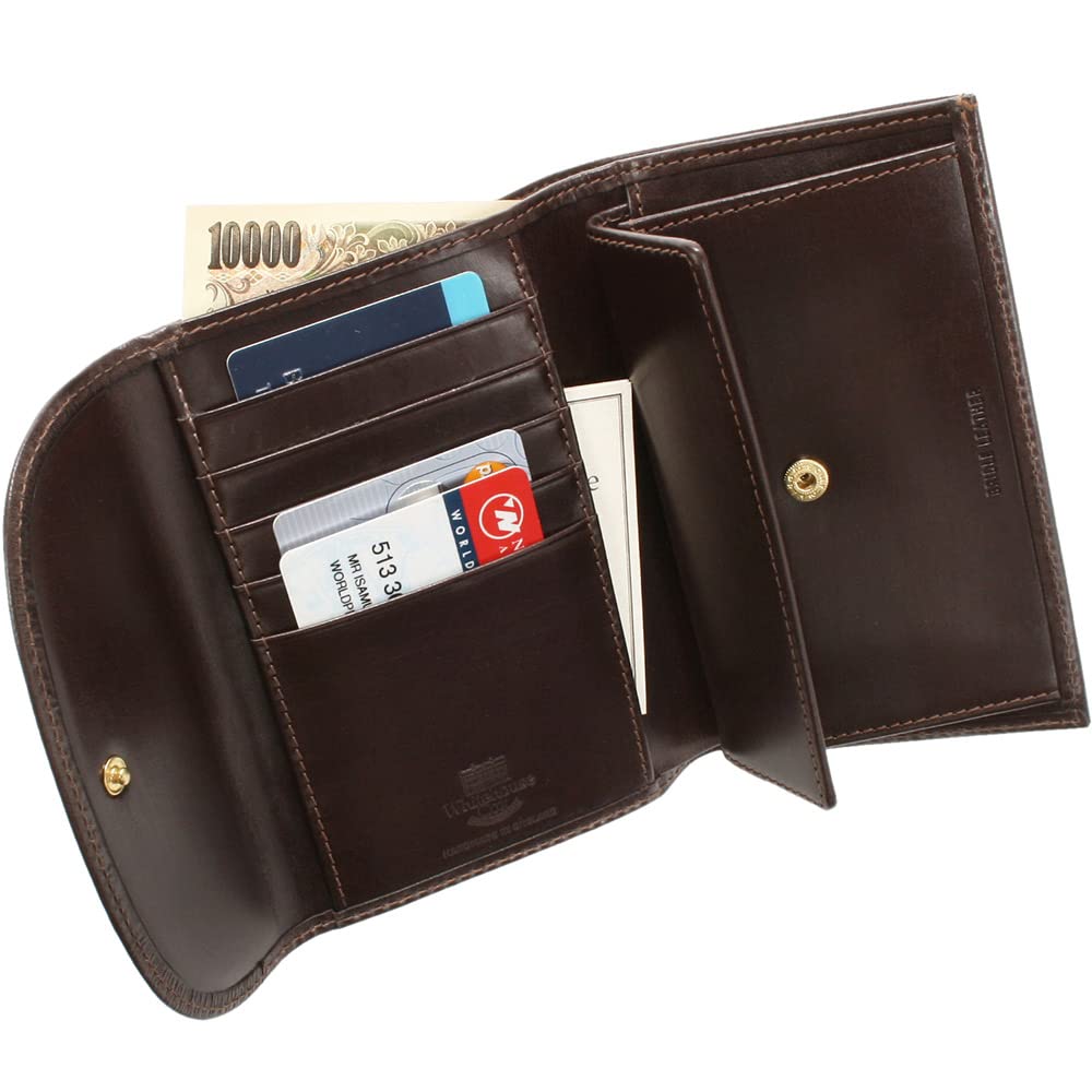 Portofel Triplu Casă S7660 Piele Roșie [White Cox] Bărbați