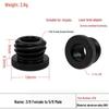 Laser Level Camera Mount Tripod Adapter: 3/8 To 1/4 & 1/4 To 5/8 Conversion Nut Screw