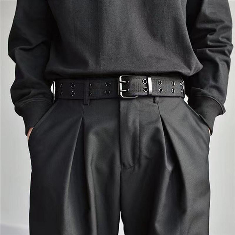 Men Belts Canvas Nylon Webbing Belt Fashion Casual Designer Unisex Belts High Quality Sports Strap