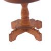 1/12 Dollhouse Garden/Room Decor Wooden Miniature Round Coffee Table Kids Toys