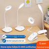 Dual-use LED Desk Lamp with USB, Touch Dimming, and Color Adjustment for Study and Bedside