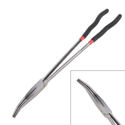 16 Inch Extra-Long Pliers Hand Tool Long Nose Plier Multi-purpose Pliers Straight Nose Pliers 410mm 25 / 45 Degree Bend