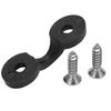 Deck Rope C Type Buckle Kayak Handle Buckle with Screw Set Kayak Pad Eye Deck Rigging Kit