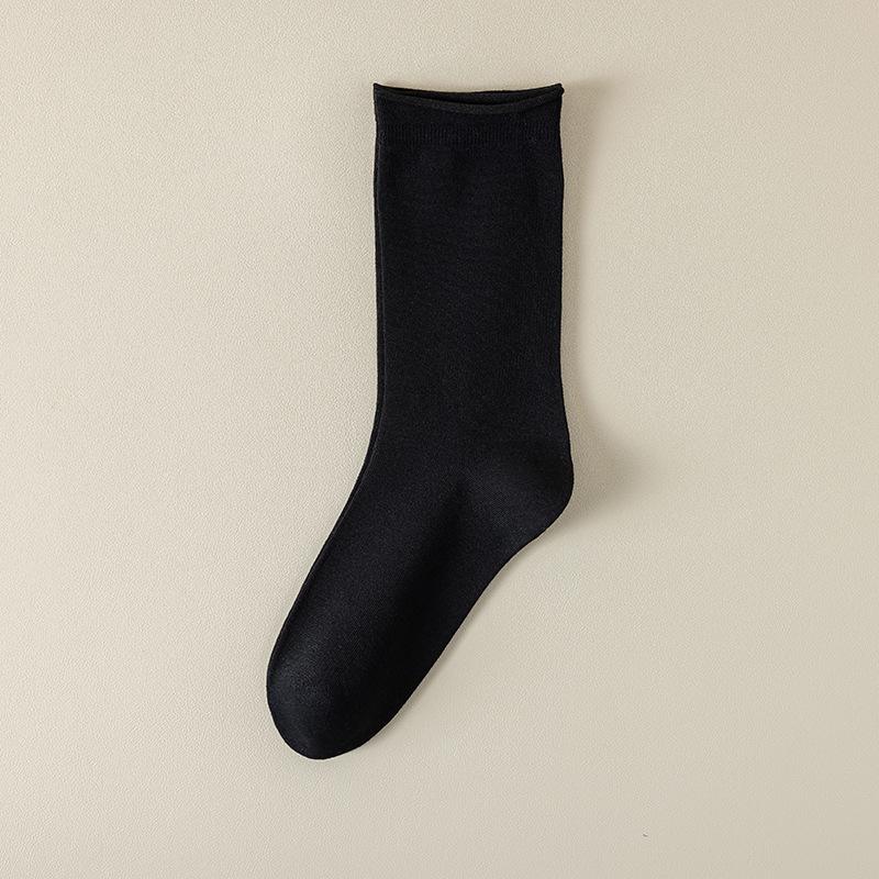Mulberry Silk Stockings, Children's Mid-calf Stockings, Summer Thin Pile Stockings, Boneless Summer Anti-odor Long Calf Stockings